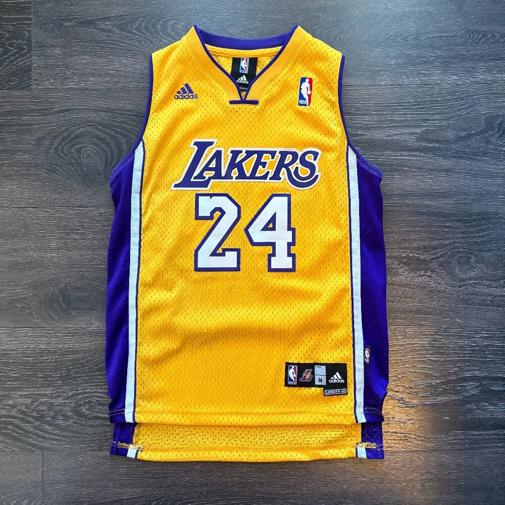 Kobe Bryant LA Lakers NBA Basketball Jersey #24 Adidas Women's Size M